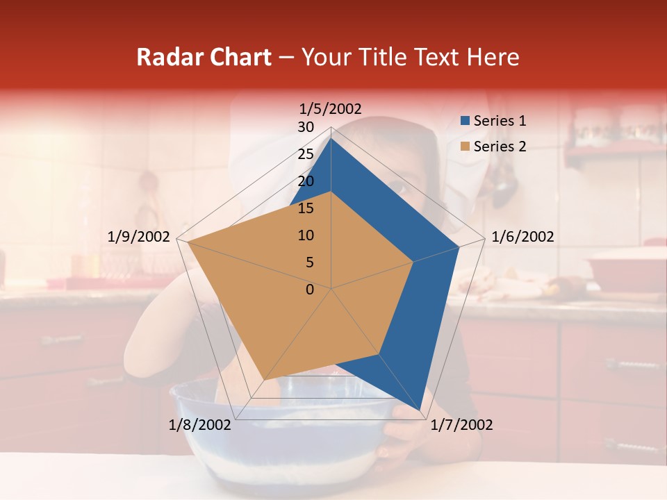 Portrait Scoop Happy PowerPoint Template