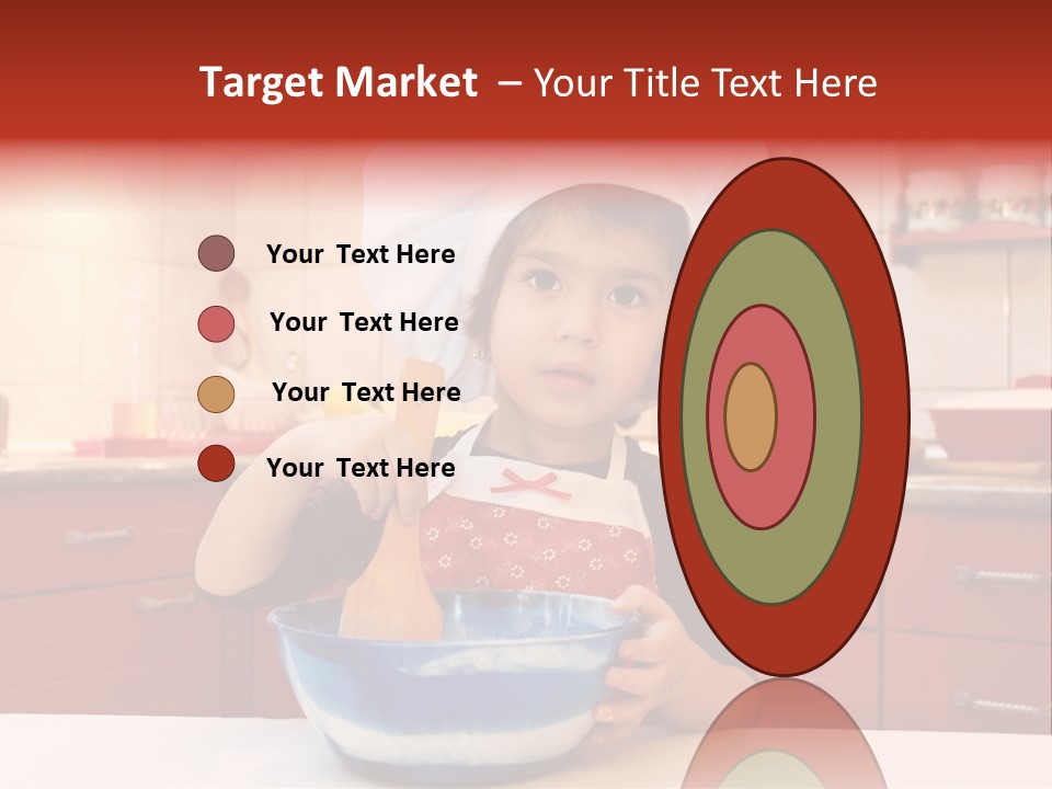 Portrait Scoop Happy PowerPoint Template