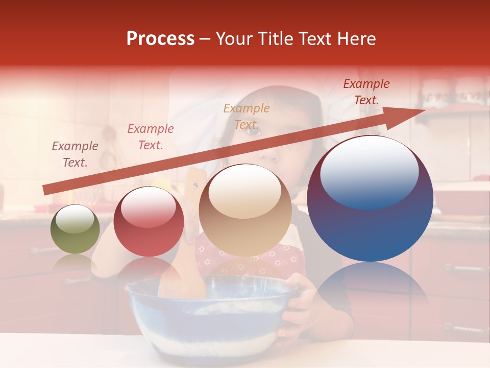 Portrait Scoop Happy PowerPoint Template