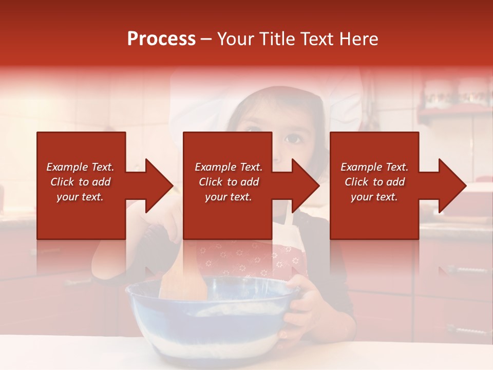 Portrait Scoop Happy PowerPoint Template