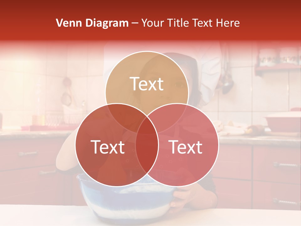 Portrait Scoop Happy PowerPoint Template