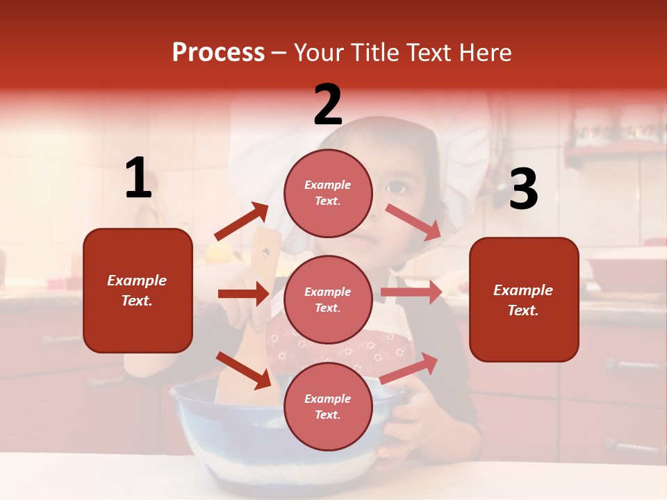 Portrait Scoop Happy PowerPoint Template