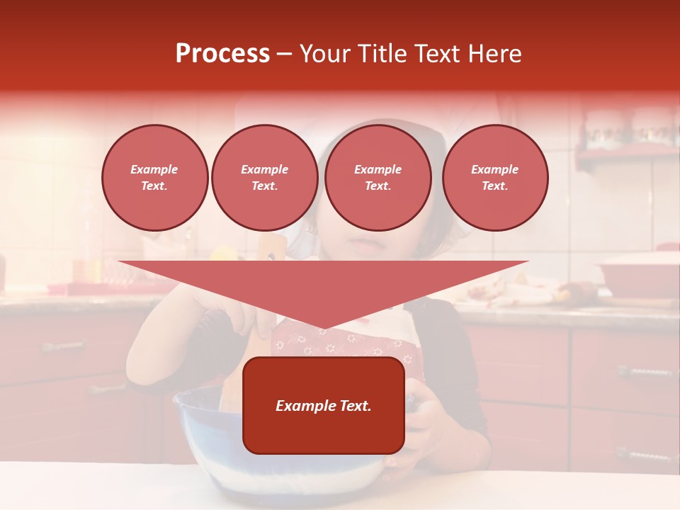 Portrait Scoop Happy PowerPoint Template