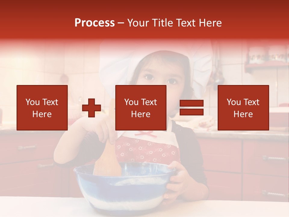 Portrait Scoop Happy PowerPoint Template