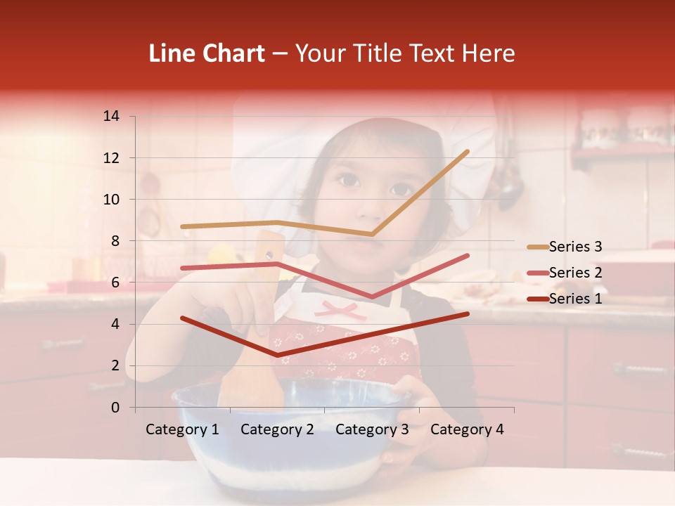 Portrait Scoop Happy PowerPoint Template