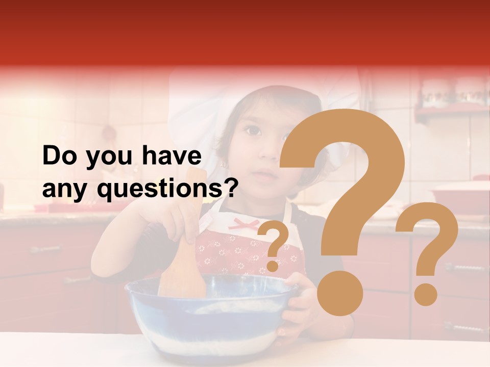 Portrait Scoop Happy PowerPoint Template