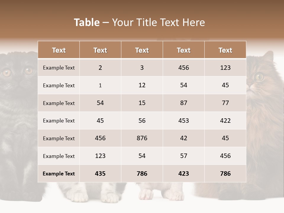 Domestic Companionship Dog PowerPoint Template