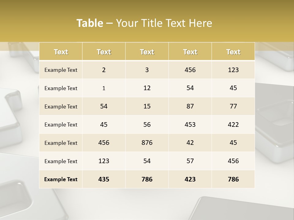 Design Sign Building PowerPoint Template