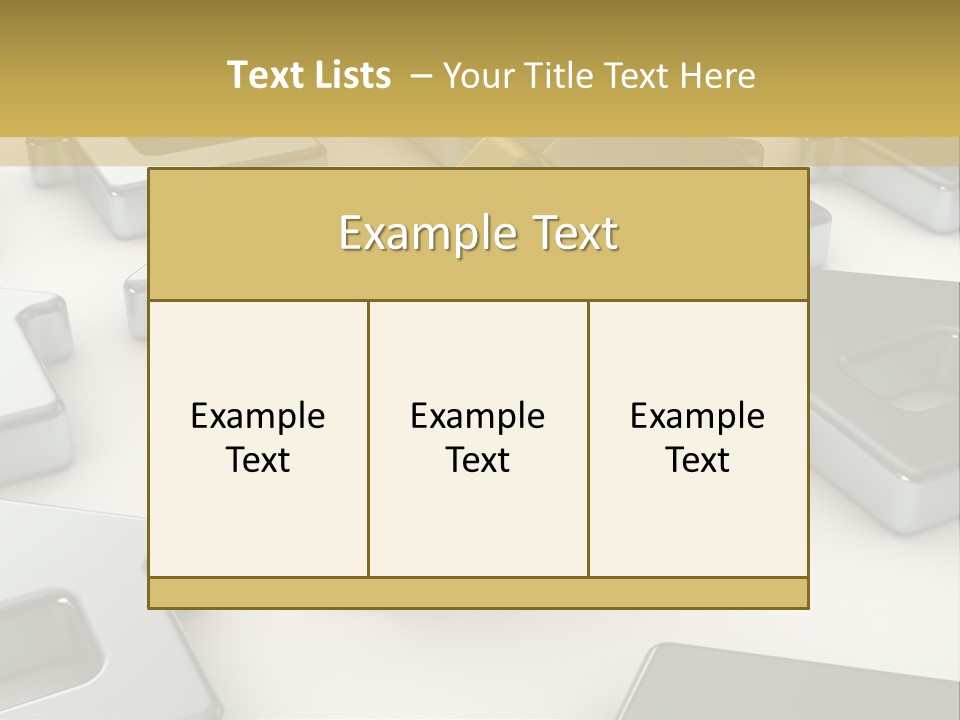 Design Sign Building PowerPoint Template