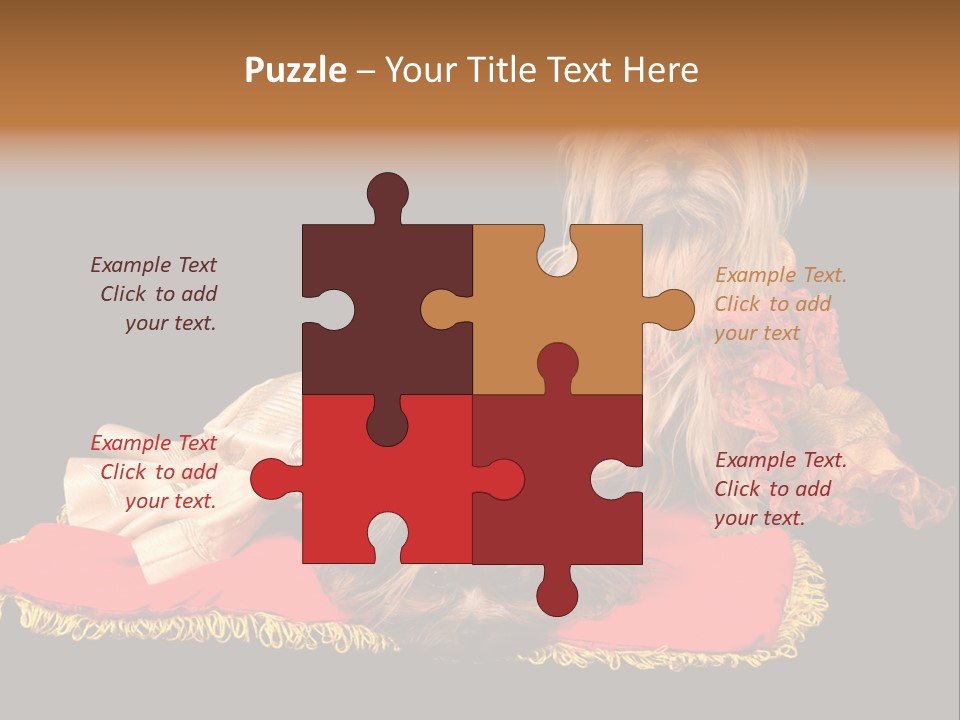 Domestic King Yorkshire PowerPoint Template