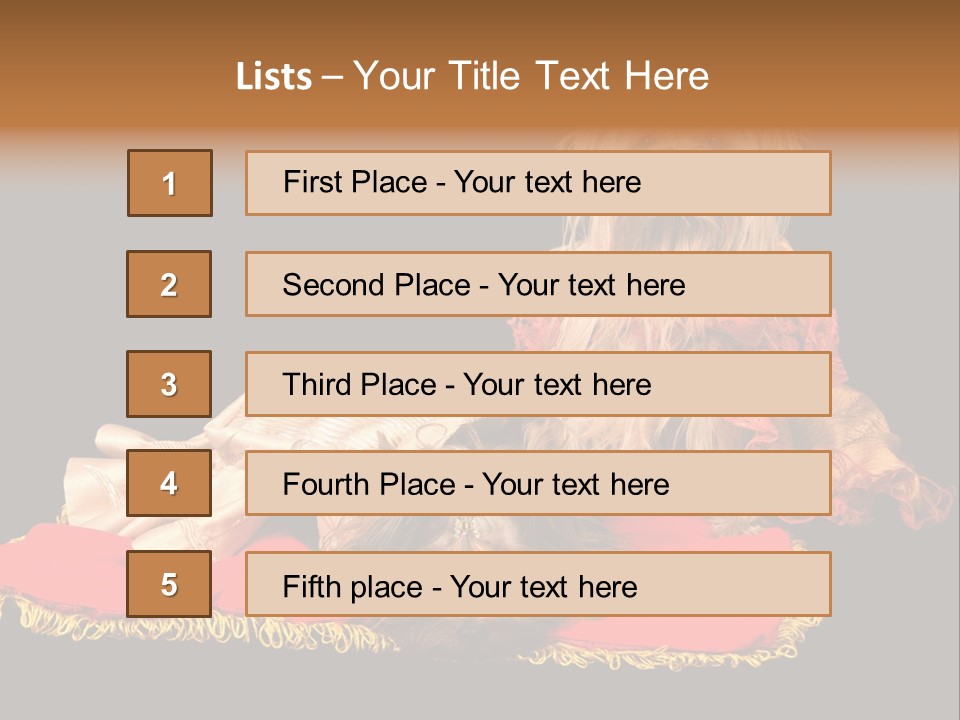 Domestic King Yorkshire PowerPoint Template