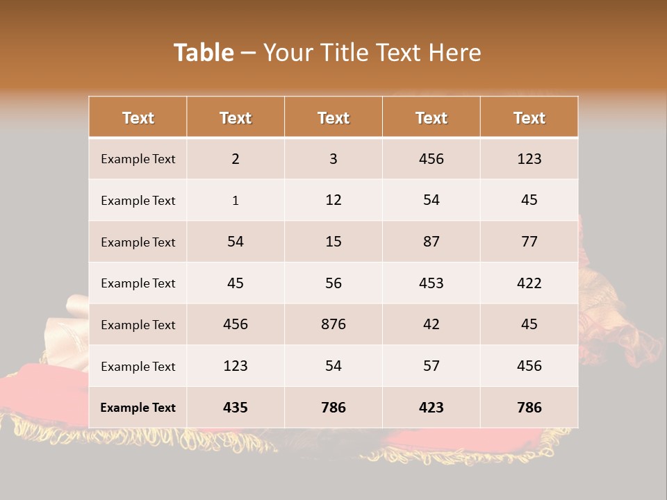Domestic King Yorkshire PowerPoint Template