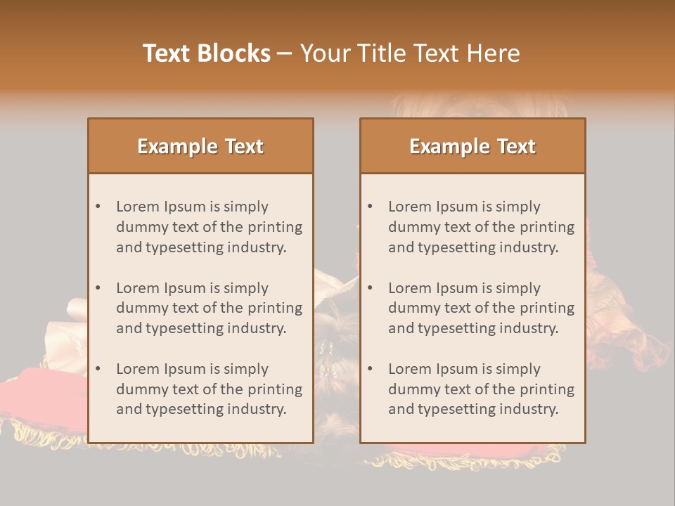 Domestic King Yorkshire PowerPoint Template