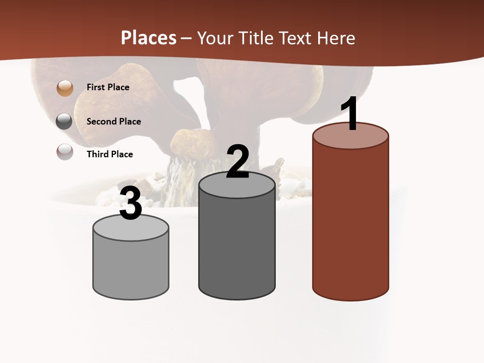 Mushroom Chinese Nature PowerPoint Template