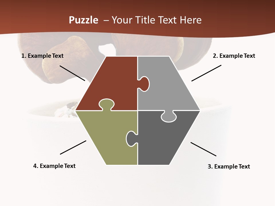 Mushroom Chinese Nature PowerPoint Template