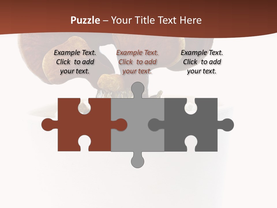 Mushroom Chinese Nature PowerPoint Template