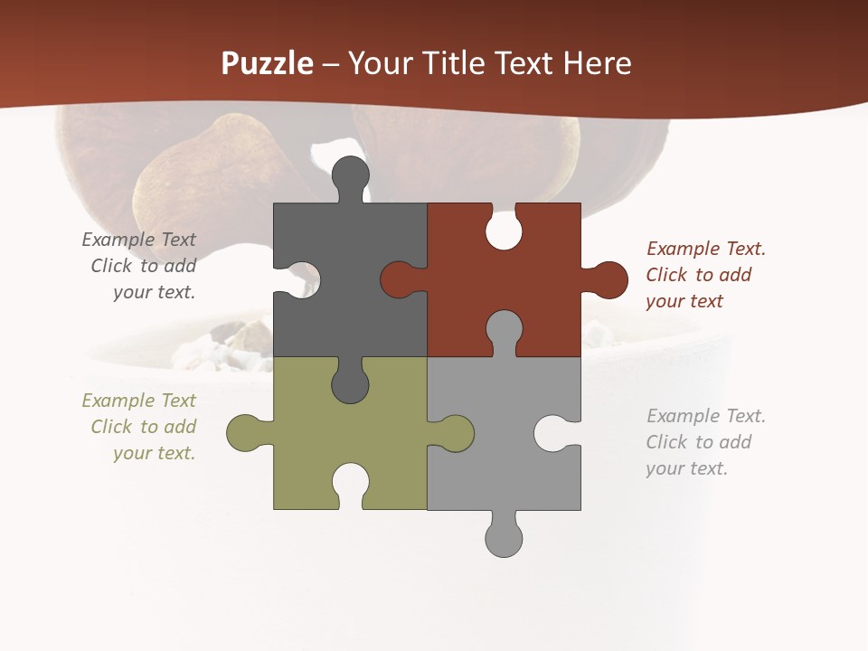 Mushroom Chinese Nature PowerPoint Template