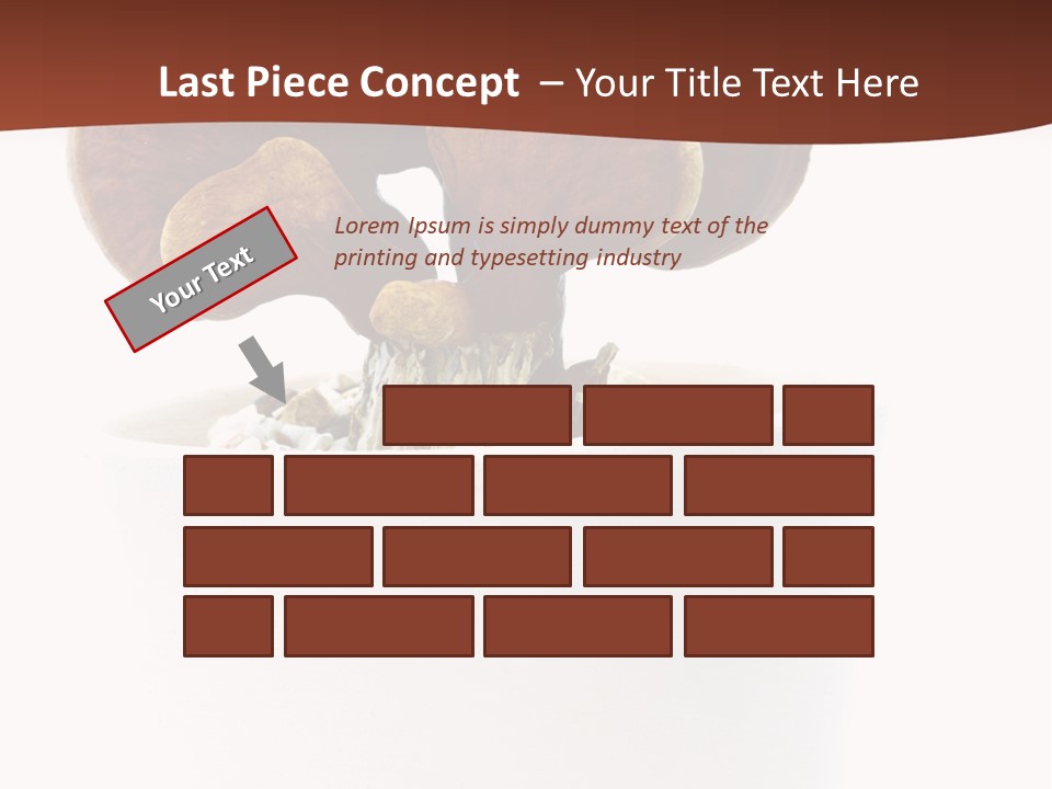 Mushroom Chinese Nature PowerPoint Template