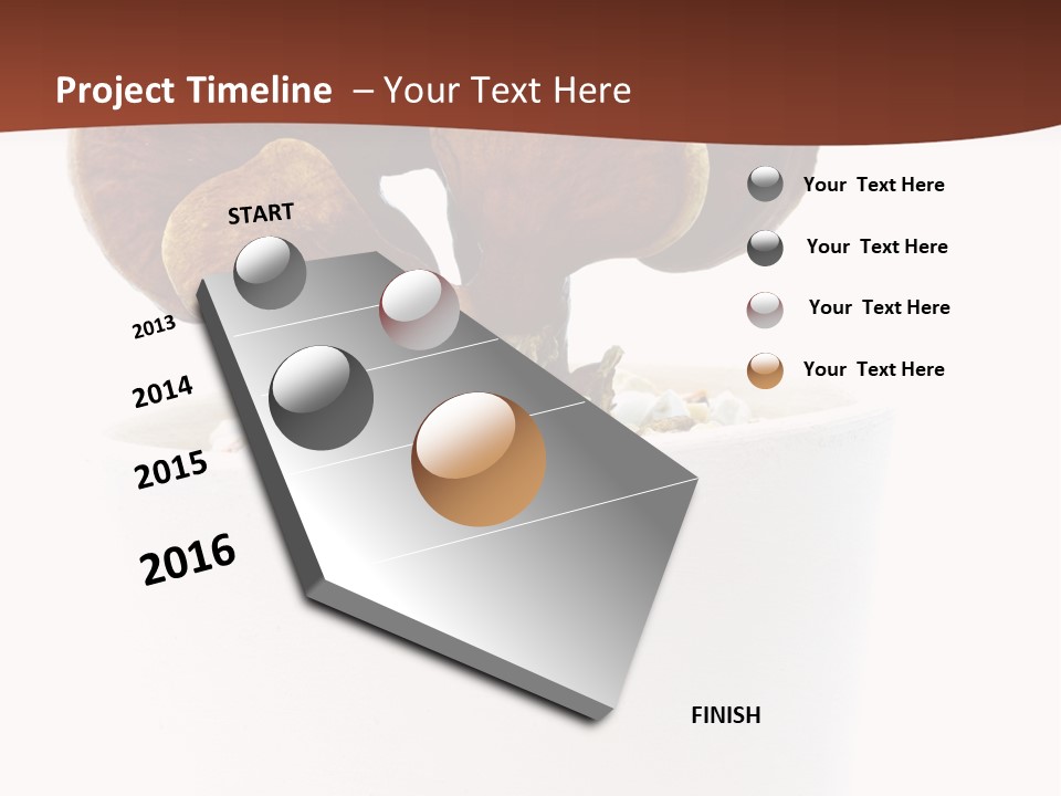 Mushroom Chinese Nature PowerPoint Template