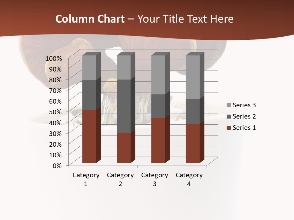 Mushroom Chinese Nature PowerPoint Template