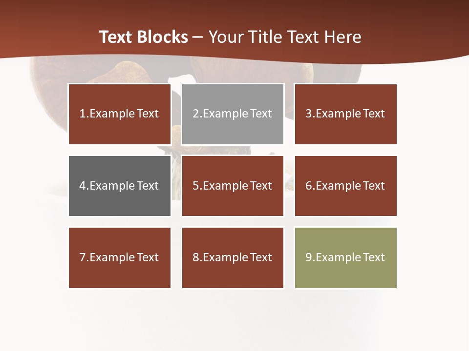 Mushroom Chinese Nature PowerPoint Template