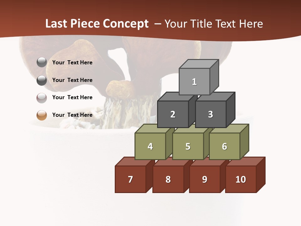 Mushroom Chinese Nature PowerPoint Template