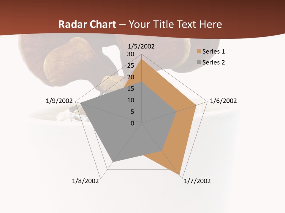 Mushroom Chinese Nature PowerPoint Template