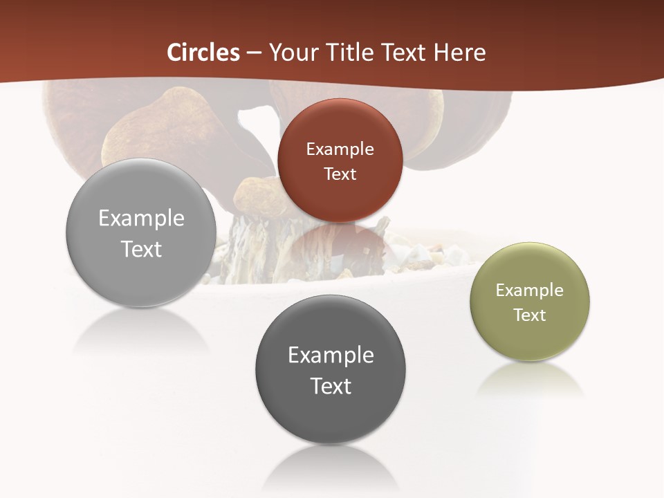 Mushroom Chinese Nature PowerPoint Template