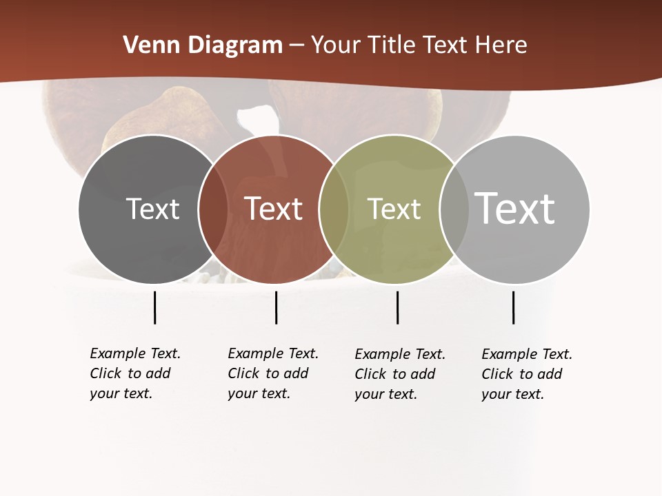 Mushroom Chinese Nature PowerPoint Template