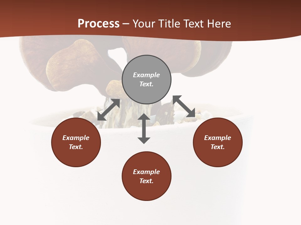 Mushroom Chinese Nature PowerPoint Template