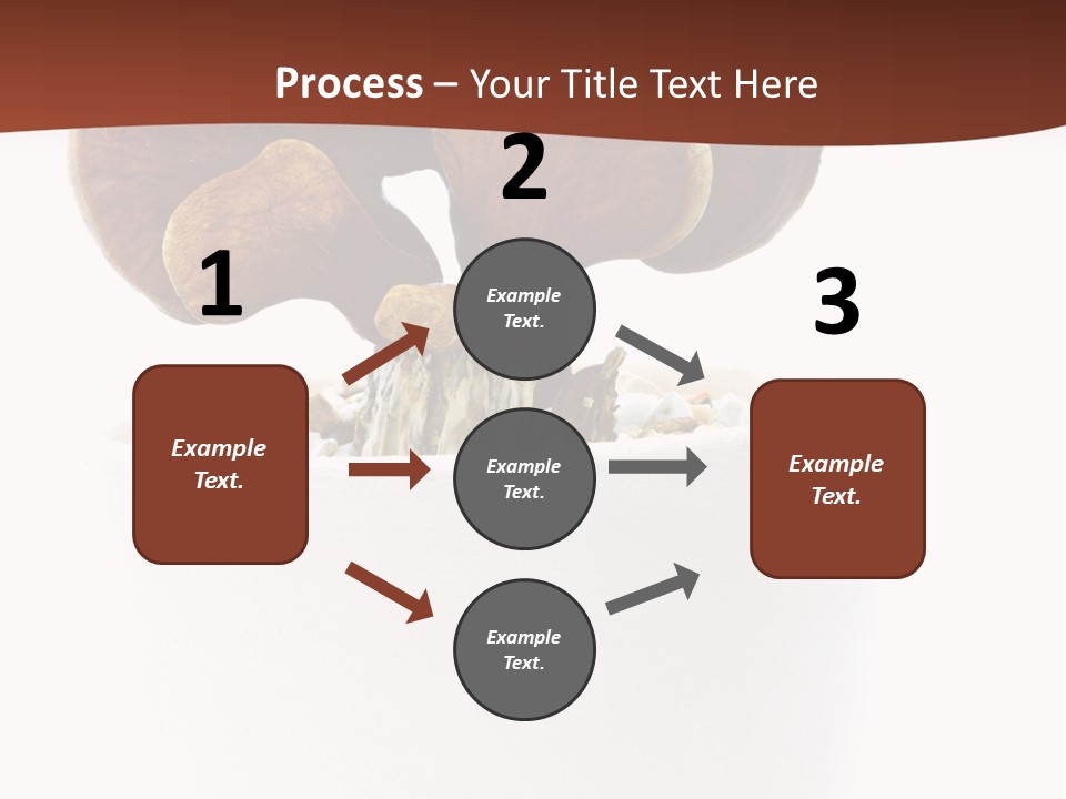 Mushroom Chinese Nature PowerPoint Template