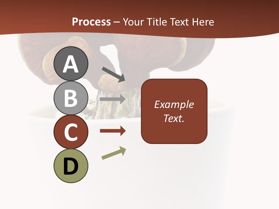 Mushroom Chinese Nature PowerPoint Template
