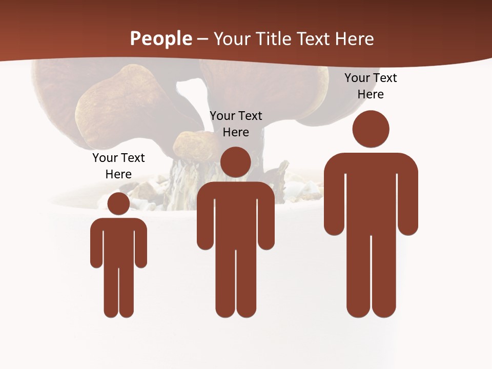 Mushroom Chinese Nature PowerPoint Template