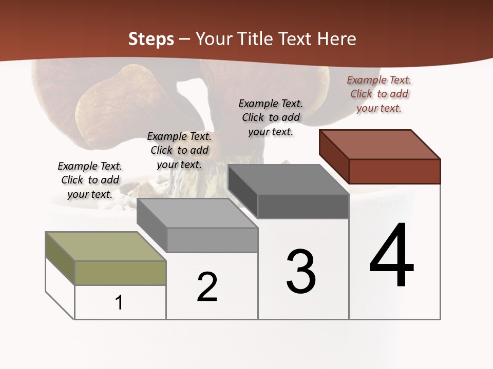 Mushroom Chinese Nature PowerPoint Template