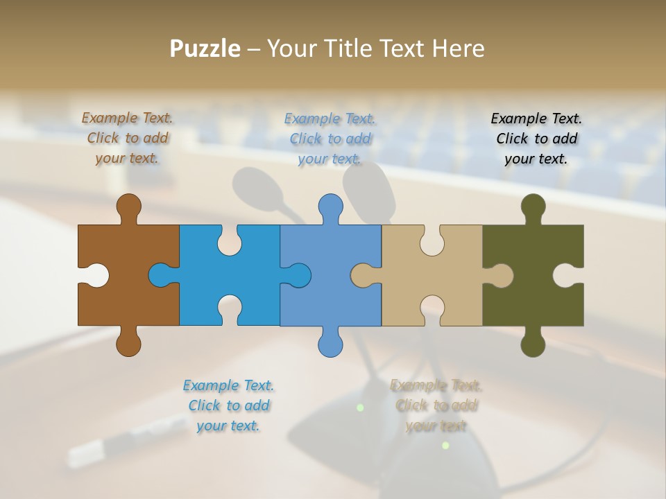 Party News Wooden PowerPoint Template