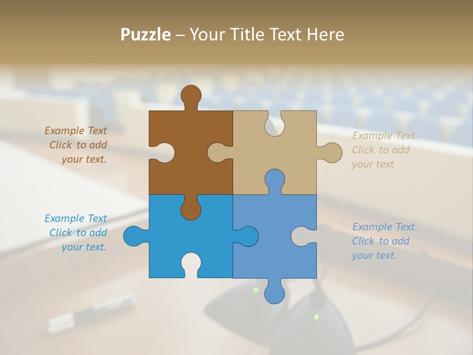 Party News Wooden PowerPoint Template