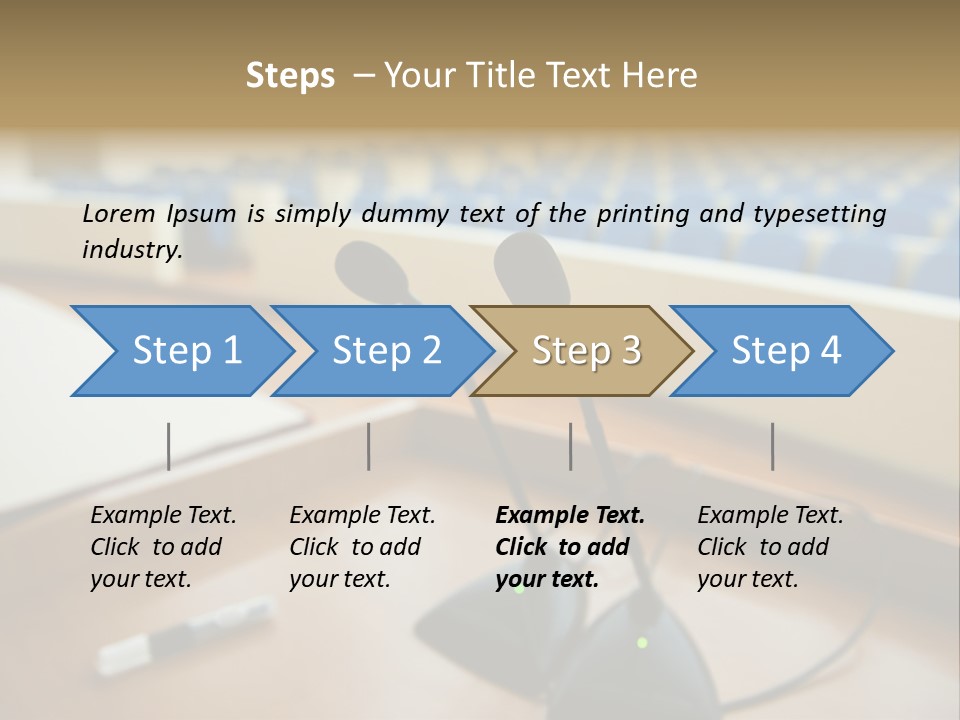 Party News Wooden PowerPoint Template