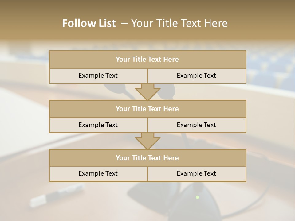 Party News Wooden PowerPoint Template