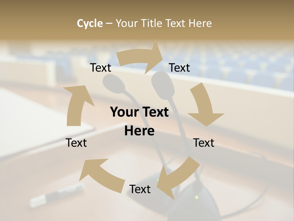 Party News Wooden PowerPoint Template