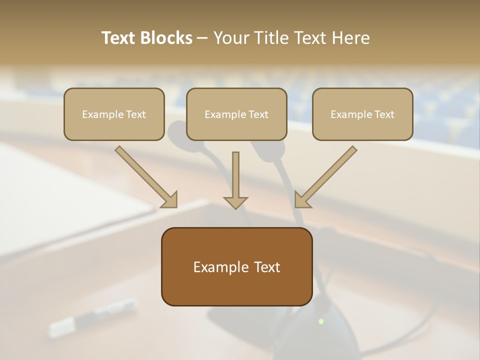 Party News Wooden PowerPoint Template