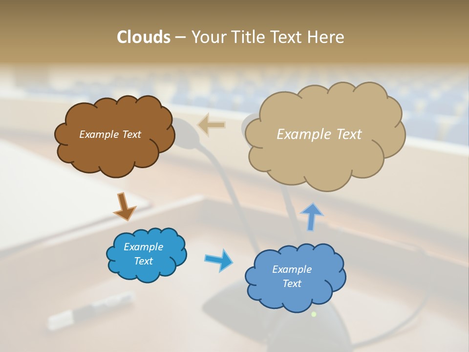 Party News Wooden PowerPoint Template