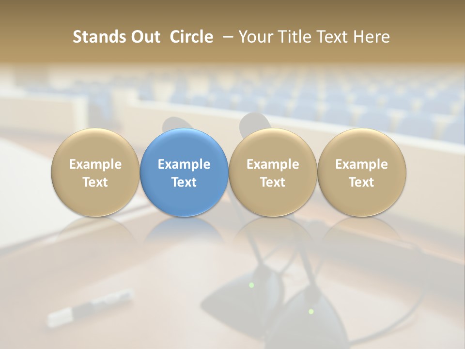 Party News Wooden PowerPoint Template