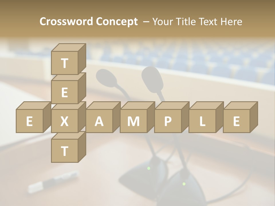 Party News Wooden PowerPoint Template