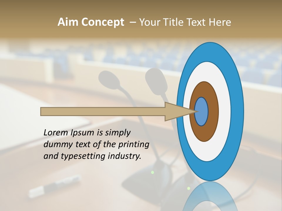 Party News Wooden PowerPoint Template