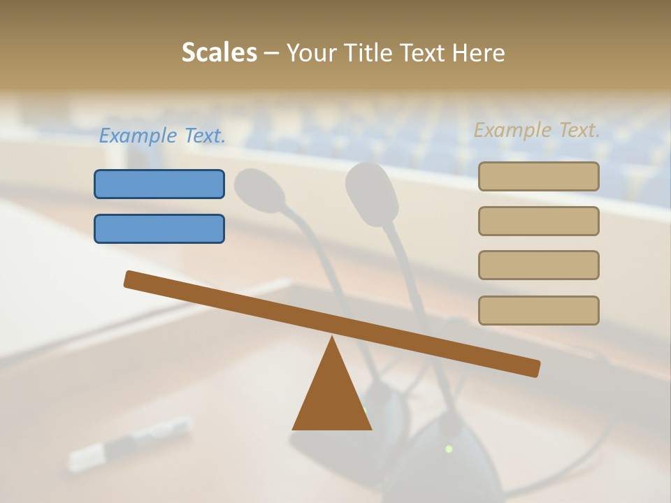 Party News Wooden PowerPoint Template