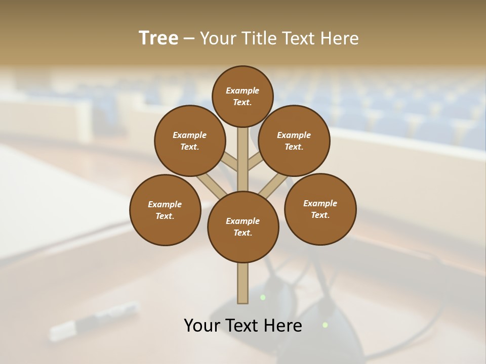 Party News Wooden PowerPoint Template