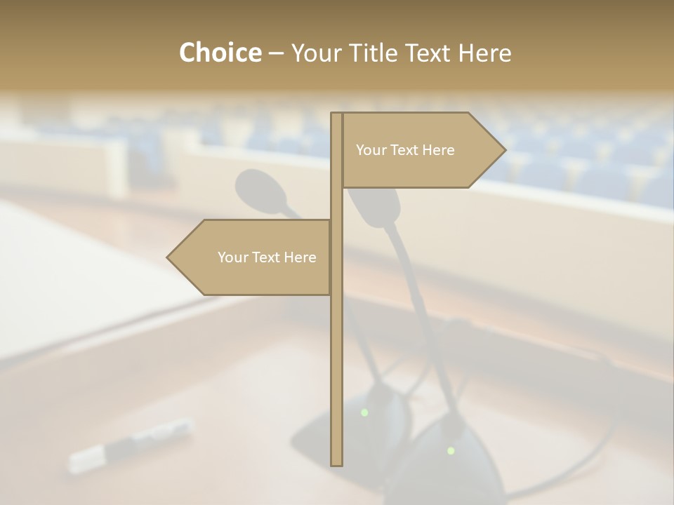 Party News Wooden PowerPoint Template