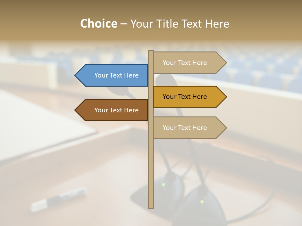 Party News Wooden PowerPoint Template