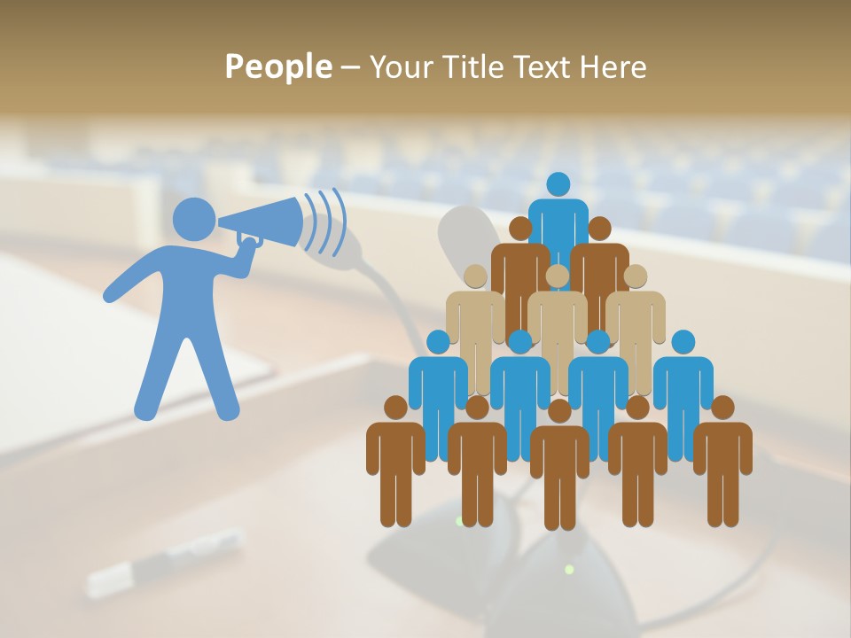 Party News Wooden PowerPoint Template