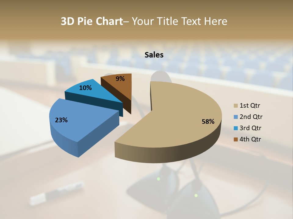 Party News Wooden PowerPoint Template